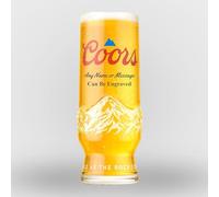 Personalised 1 Pint Glass Made from Coors Glass Engraved - Enter Your Own Custom Text