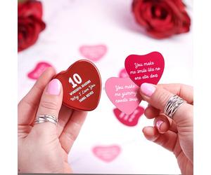 Personalised 10 Reasons I Love You Note Tin