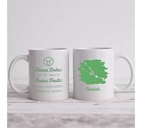 Personalised 10oz Ceramic Coffee Mug - Zodiac Horoscope Star Sign Novelty Gift Mug - Taurus