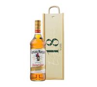 Personalised 18th Birthday Captain Morgan Original Spiced Gold Rum Gift Set (70 ustom Birthday Rum Gift for Him, Her, Son, Daughter, Brother, Sister - 18th Birthday Present