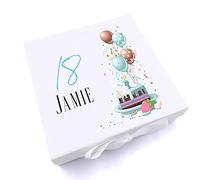 Personalised 18th Birthday For Him Keepsake Box Gift (Medium)