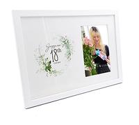 Personalised 18th Birthday Photo Frame Gift With Botanical Design