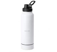 Personalised 1L Stainless Steel Thermos Flask with Hidden Storage Compartment - Double Wall Insulated Water Bottle with Drinking Spout & Carry Handle
