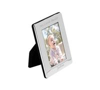 Personalised 2" x 3" Silver Plated Photo Frame - Engraved with any custom text - Gift for Birthday, Mother's day, Anniversary