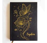 Personalised 2027 Diary Daily Planner Personalised A5 Daily Diary Notebook Custom Christmas Birthday Academic Diary Gifts with Any Name & Year(Design 1)
