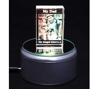 Personalised 2D Photo Crystal, Your Logos, Designs, Art, Vehicles, Landscapes, Architecture, Group Photos etc laser engraved into crystal. (Small 60x40x20mm)