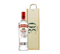 Personalised 30th Birthday Smirnoff Vodka Gift Set (70 ustom Birthday Vodka Gift for Him, Her, Husband, Wife, Brother, Sister - 30th Birthday Present