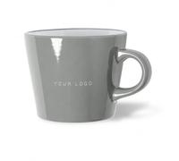 Personalised 350ml Ceramic Coffee Mug with White Interior & Coloured Exterior Glossy Modern Tea & Coffee Cup with Comfortable Handleee Mug with Square Handle