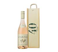 Personalised 40th Birthday La Vieille Ferme Rosé Wine Gift Set (75 ustom Birthday Rosé Wine Gift for Her, Wife, Sister, Friend, Mum, Daughter - 40th Birthday Present