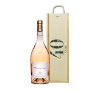 Personalised 40th Birthday Whispering Angel Rosé Wine Gift Set (75 ustom Birthday Rosé Wine Gift for Her, Wife, Sister, Friend, Mum, Daughter - 40th Birthday Present