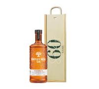 Personalised 60th Birthday Whitley Neill Blood Orange Gin Gift Set - 70 lood Orange Gin with Personalised Wooden Gift Box | Personalised 60th Birthday Gift