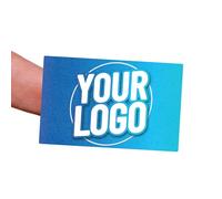 Personalised 83mm x 53mm Rectangle Stickers - Custom Business Logo Labels - Label - Company Branding Sticker - Packaging - Thank You Seals (High Gloss, 90 Labels (9 Sheets))