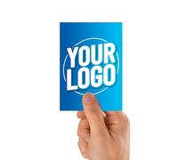 Personalised 97mm x 139mm Rectangle Stickers - Custom Business Logo Labels - Label - Company Branding Sticker - Packaging - Thank You Seals (High Gloss, 4 Labels (1 Sheet))