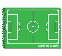 Personalised A3 Scrapbook - Football (Green)