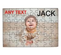 Personalised A4 Photo Puzzle/Jigsaw- Add Any Photo/Text- Custom Photo on Jigsaw-Gift Family Entertainment Custom Photo Puzzle Personalized Game Memorable Keepsake Custom Message Brain Teaser