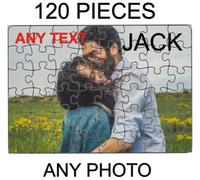 Personalised A4 Photo Puzzle/Jigsaw - Add Any Text - Custom Jigsaw - Personalization Customization Game - A4 Size Gift