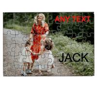 Personalised A4 Photo Puzzle/Jigsaw, Personalized jigsaw Photo collage puzzle, Unique photo gift, Custom text jigsaw, Personalized A4 puzzle- Add Any Photo/Text- Custom Photo on Jigsaw