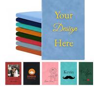 Personalised A5 Journals Notebook with Your Logo Photo Text, Thank You Gift for Coworker Boss, Unique Gift for Man Women, Custom Birthday Thanksgiving Christmas Gifs for Mom, Dad