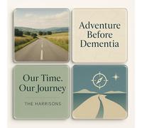 Personalised Acrylic Coaster Set Unique Camping Campervan Adventure Design | Personalised, Set of Coasters, Photo Upload