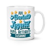 Personalised an Absolute Legend Has Retired 10oz Mug Cup