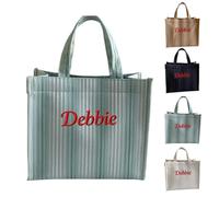 Personalised and Customised Simple Large-Capacity Canvas Bag, a Rational Choice for School, Work and Various Leisure Occasions (Orange)