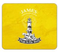 Personalised Any Name Lighthouse Keeper Light in the Dark Mouse Mat Pad 24cm x 19cm