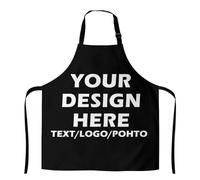 Personalised Apron For Women&Men - Design Your Own Kitchen Apron Add Your Text/Image/Photo, Custom Apron With Pockets, Personalised Aprons Birthday Or Housewarming Gift For Chef