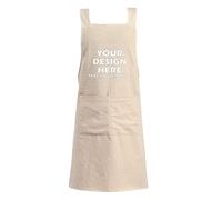 Personalised Apron For Women&Men - Design Your Own Kitchen Apron Add Your Text/Image/Photo, Custom Apron With Pockets, Personalised Aprons Birthday Or Housewarming Gift For Chef