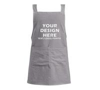 Personalised Apron For Women&Men - Design Your Own Kitchen Apron Add Your Text/Image/Photo, Custom Apron With Pockets, Personalised Aprons Birthday Or Housewarming Gift For Chef