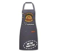Personalised Aprons For Women Men,Custom Apron,Customised Masterchef Apron With Pockets,Waterproof,Printed Photo And Text