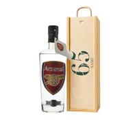 Personalised Arsenal Birthday Vodka - 70cl | Premium British Vodka | Smooth Triple Distilled Spirit | Arsenal Gift | 37.5% ABV
