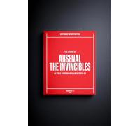 Personalised Arsenal Invincibles Football Newspaper History Book | Personalised name on the cover; a proud trophy-winning history of league and cup success; premium hardback keepsake.