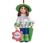 Personalised Arts & Crafts Ornament 2025 - Fast & Free 24h Customisation - Art Christmas Ornaments for Tree - Custom Gift Wrapped Crafting Accessories Keepsake for Crafters (Gardening)