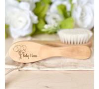 Personalised Baby Hair Brush and Comb Set with Names New Baby Gift, Baby Hair, Personalized Baby Hairbrushes, Wooden Newborn Hair Brush Comb, Natural Wooden Hairbrush Baby Brush Set for Newborns