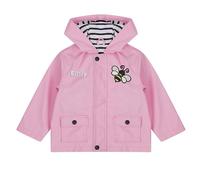 Personalised Baby Toddler Bee Rain Jacket - Waterproof Raincoat - Kids Outerwear - Cute Rain Gear - Toddler Clothing - Rainy Day Essential (as8, age, 2_years, 3_years, Pink)