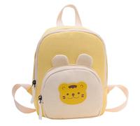 Personalised Backpack Colour Block Bunny Kids Rucksack, 3D Raised Rabbit Ears Textured Fabric Toddler Backpack Ideal Birthday & Nursery Gift for Little Girls （Yellow, One Size