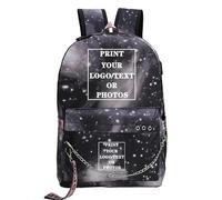 Personalised Backpacks Customize Your Logo Name Image Schoolbag Teenager Children Fashion Custom Backpacks Travel Backpack Color6,45×32×15cm