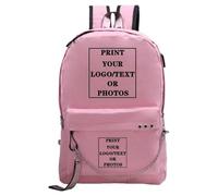 Personalised Backpacks Customize Your Logo Name Image Schoolbag Teenager Children Fashion Custom Backpacks Travel Backpack Color8,45×32×15cm