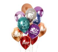 Personalised Balloons with Logo and Text, Customise your Balloon with Logo and Unique Design, Ideal for Weddings, Birthdays, Graduations, Christmas, Halloween and All your Parties (Style 2)