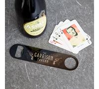 Personalised Bar Blade Speed Beer Bottle Opener - Birthday, Father's Day, Christmas Stocking Filler, Secret Santa or Wedding Usher Gift (Peaky Blinders 'The Garrison Tavern')