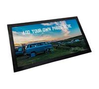 Personalised Bar Mat - Add Your Photo and Text, Company Logo - Full Custom Design | 44 x 25cm / 17.3 x 9.8" | Add Bar Blade, Coasters & Drip Mat
