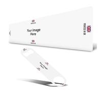 PERSONALISED Bar Runner & Bar Blade Bundle Custom Any Photo Text Non-Slip Pub or Home Bar Gift Set Durable UK Ideal for Sports Fans & Celebrations