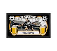 Personalised Bar Runner Notts County Football Fan Rubber Beer Mat Home Pub Man Cave Shed Retro Dad Birthday Gift SBR62