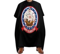 Personalised Barber Cape, Happy ColumDay, Barber Hairdresser Capes Unisex Hair Cutting Cape for Salons Men Coloring