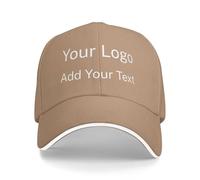Personalised Baseball Cap | Custom Caps for Men | Perfect for Sports Teams and Outdoor Activities Adjustable Cotton Cap, Adult Unisex Cap