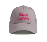 Personalised Baseball Caps with Name Text Logo, Baseball Caps for Mens with Adjustable Buckle,Personalised Caps for Adults and Children,Custom Embroidery Hats for Golf Running Sports Outdoor