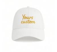 Personalised Baseball Caps with Name Text Logo, Baseball Caps for Mens with Adjustable Buckle,Personalised Caps for Adults and Children,Custom Embroidery Hats for Golf Running Sports Outdoor