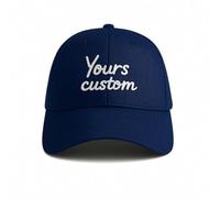 Personalised Baseball Caps with Name Text Logo, Baseball Caps for Mens with Adjustable Buckle,Personalised Caps for Adults and Children,Custom Embroidery Hats for Golf Running Sports Outdoor