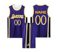 Personalised Basketball Jerseys Set for Men Women Kids-Customised Basketball Tops and Shorts Custom Basketball Kit with Your Name Number Team and Logo Kid Adult Custom Basketball Kit