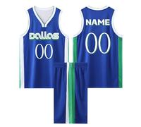 Personalised Basketball Jerseys Set for Men Women Kids-Customised Basketball Tops and Shorts Custom Basketball Kit with Your Name Number Team and Logo Kid Adult Custom Basketball Kit